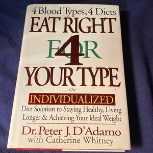 New Book. Eat Right For Your Type